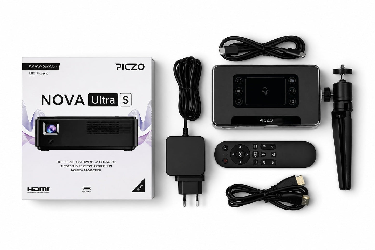 PICZO NOVA Ultra S portabel Full HD-projektor