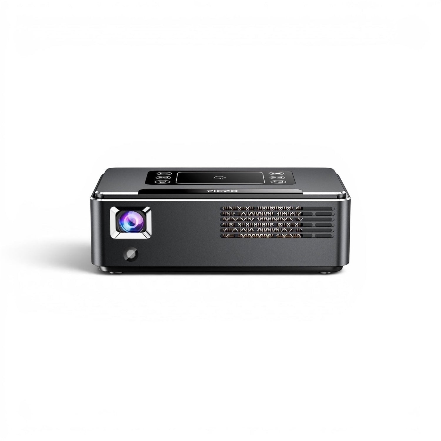PICZO Nova Ultra S, portable projector, Full HD projector, mini projector, DLP projector, 1080p projector, USB-C projector, camping projector, vanlife projector, outdoor projector, portable business projector, projector for travel, compact projector, battery projector, HDMI projector, offline projector, non Wi-Fi projector, portable cinema projector, projector for presentations, lightweight projector, projector under 700g